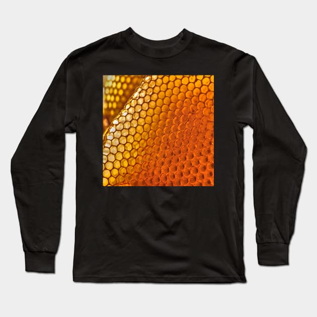 Honeycomb Long Sleeve T-Shirt by mbangert